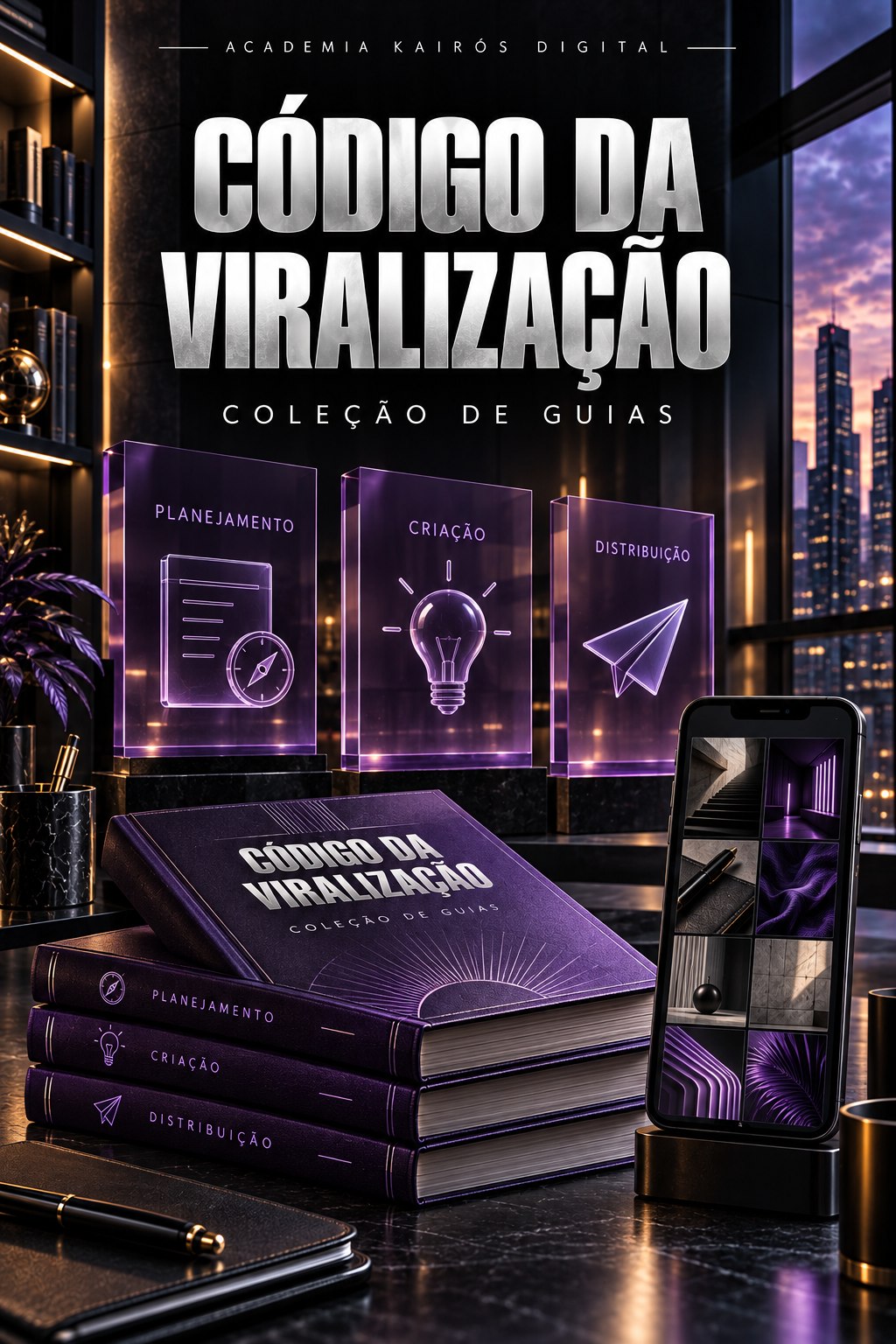 Arte da coleção Código da Viralização