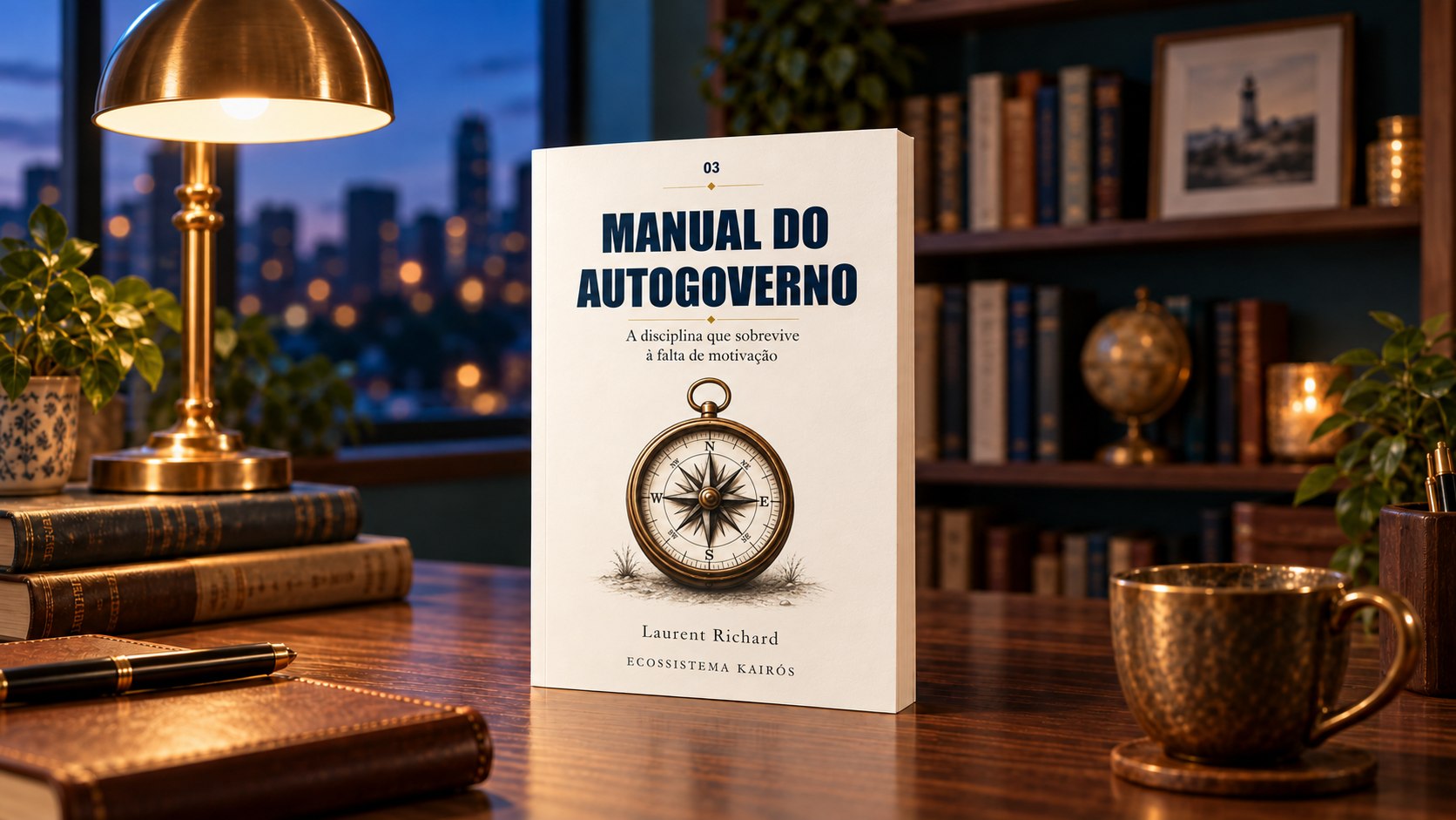 Mockup do livro digital Manual do Autogoverno